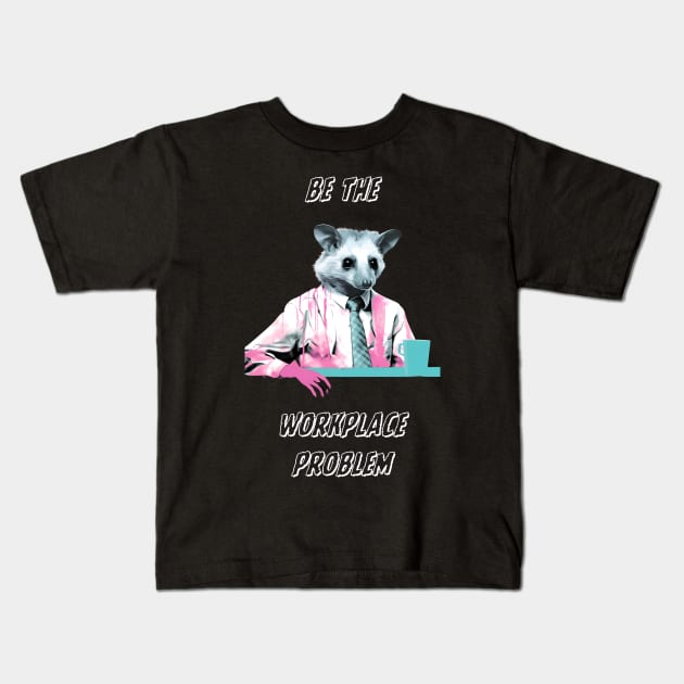 possum mood Kids T-Shirt by vaporgraphic